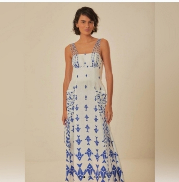 Farm Rio Fish Maxidress - Picture 4 of 7